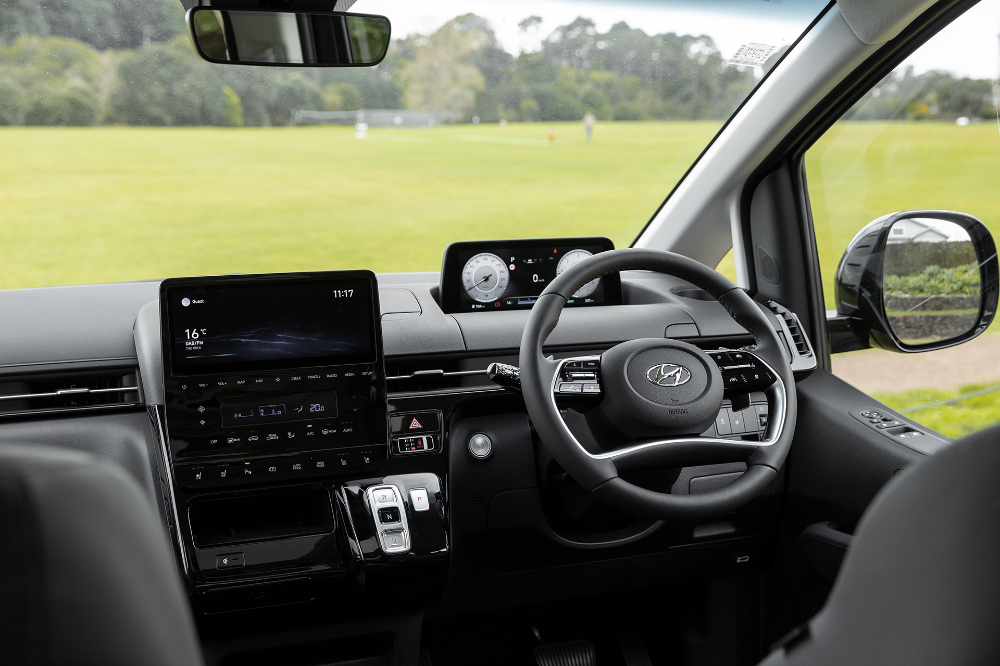 Haptic steering wheel